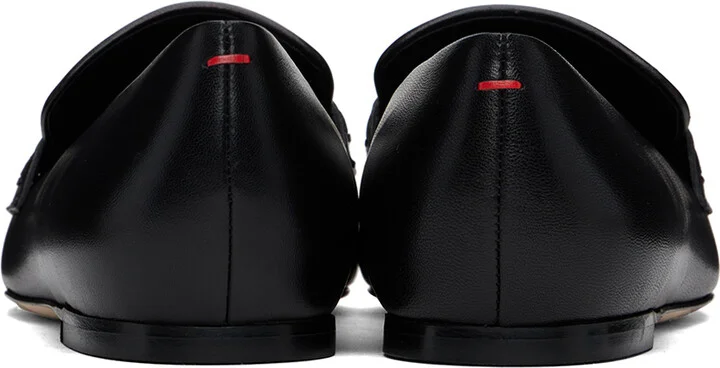 Aeyde Black Tom Loafers - Image 2