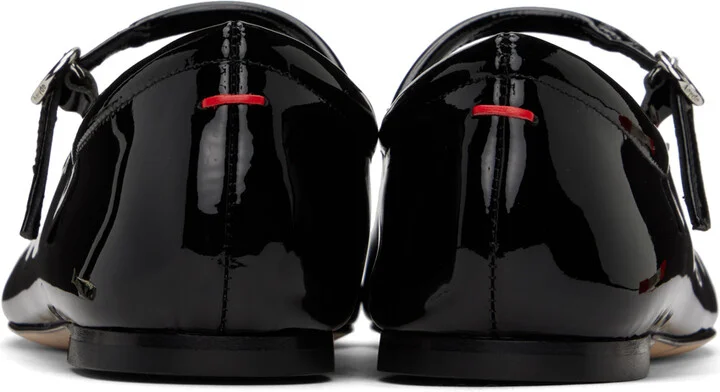 Aeyde Black Uma Ballerina Flats - Image 2