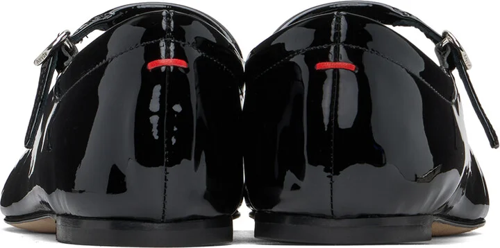 Aeyde Black Uma Ballerina Flats - Image 2