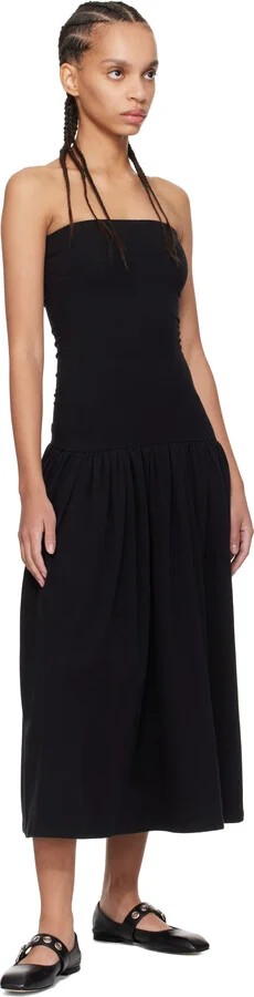 Aeyde Black Uma Eyelet Ballerina Flats - Image 5