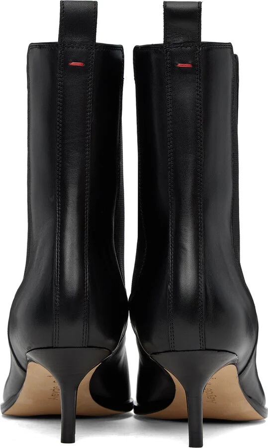 Aeyde Black Valeria Chelsea Boots - Image 2