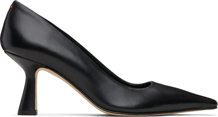 Aeyde Black Zandra Pointed Heels