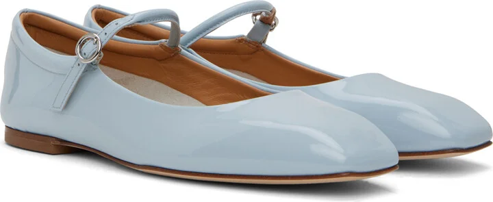 Aeyde Blue Uma Ballerina Flats - Image 4