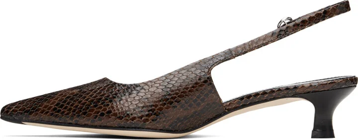 Aeyde Brown Catrina Heels - Image 3