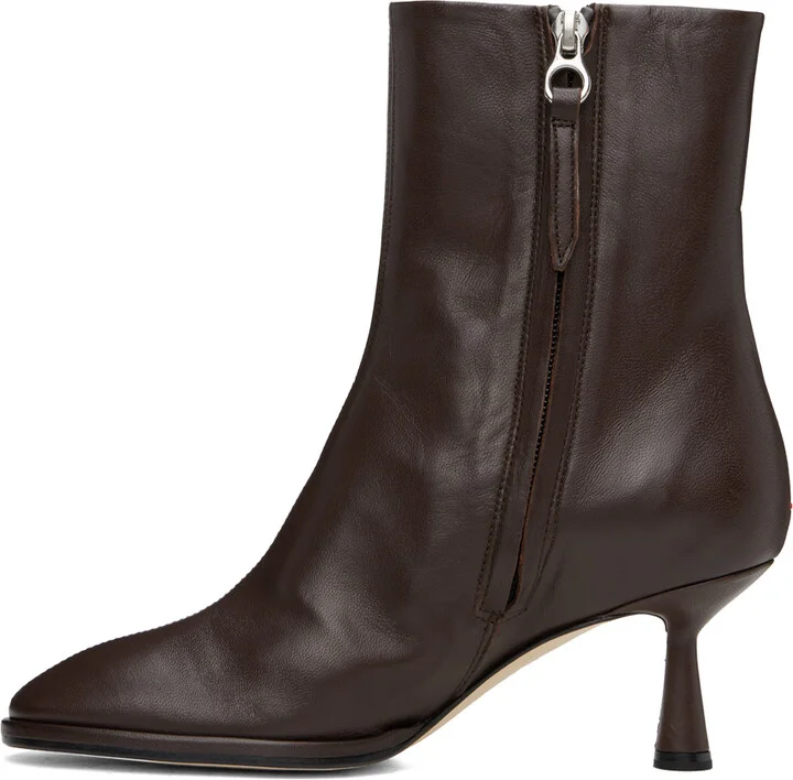 Aeyde Brown Dorothy Boots - Image 3