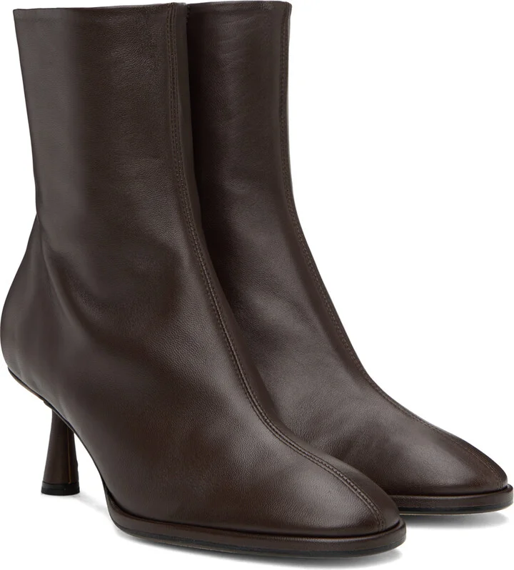 Aeyde Brown Dorothy Boots - Image 4