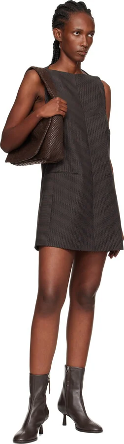 Aeyde Brown Dorothy Soft Sock Boots - Image 5