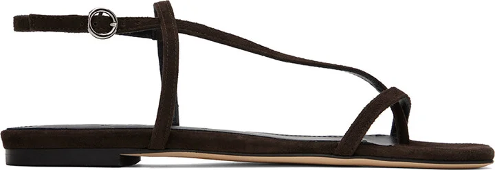 Aeyde Brown Ella Sandals