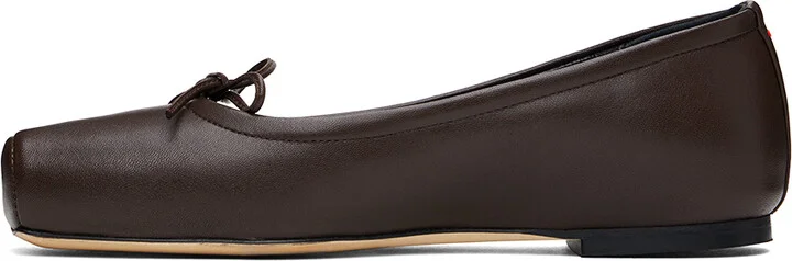 Aeyde Brown Gabriella Ballerina Flats - Image 3