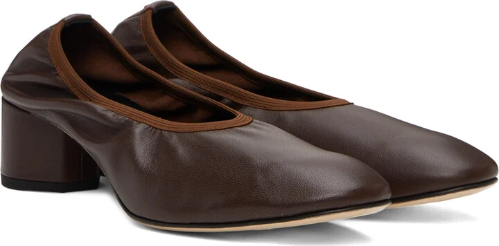 Aeyde Brown Gemma Heels - Image 4