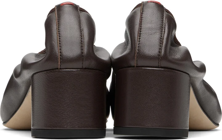 Aeyde Brown Gemma Heels - Image 2