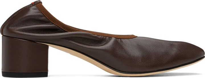 Aeyde Brown Gemma Heels