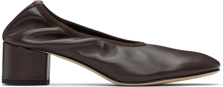 Aeyde Brown Gemma Heels