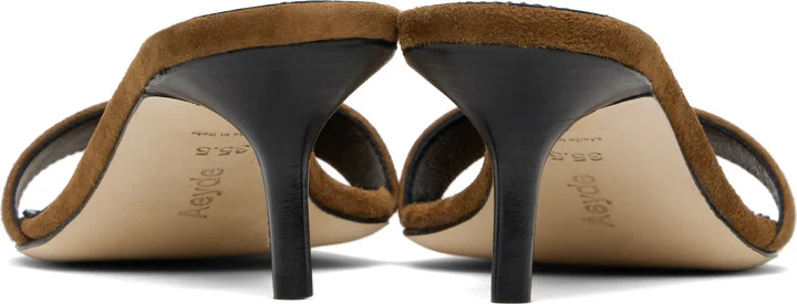 Aeyde Brown Ilvy Mules - Image 2