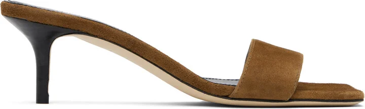 Aeyde Brown Ilvy Mules