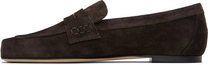 Aeyde Brown Lana Loafers - Image 3