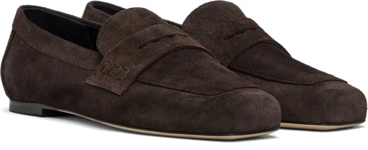 Aeyde Brown Lana Loafers - Image 4