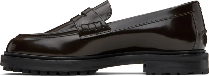 Aeyde Brown Leon Loafers - Image 3
