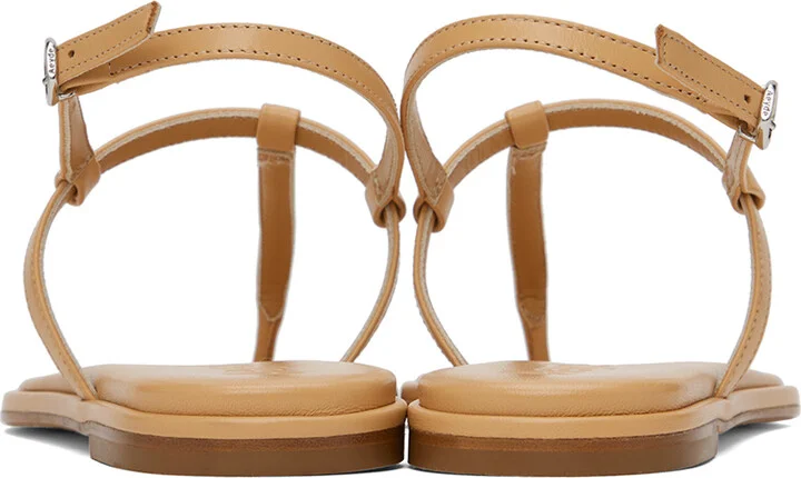 Aeyde Brown Nala Sandals - Image 2