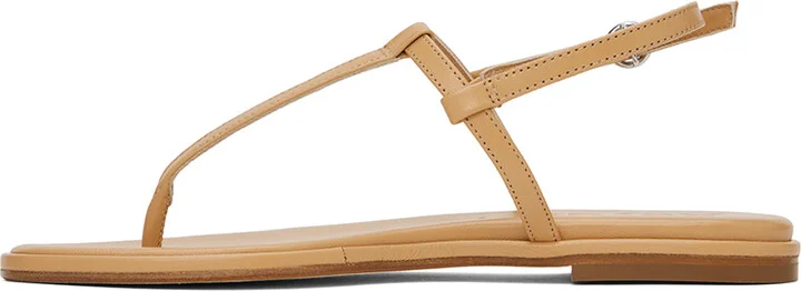 Aeyde Brown Nala Sandals - Image 3