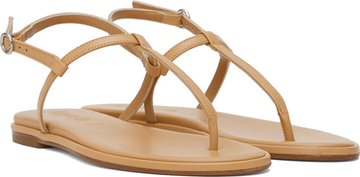 Aeyde Brown Nala Sandals - Image 4