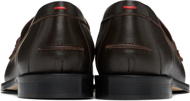 Aeyde Brown Oscar Loafers - Image 2
