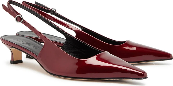 Aeyde Catrina 35 Leather Pumps - Image 2