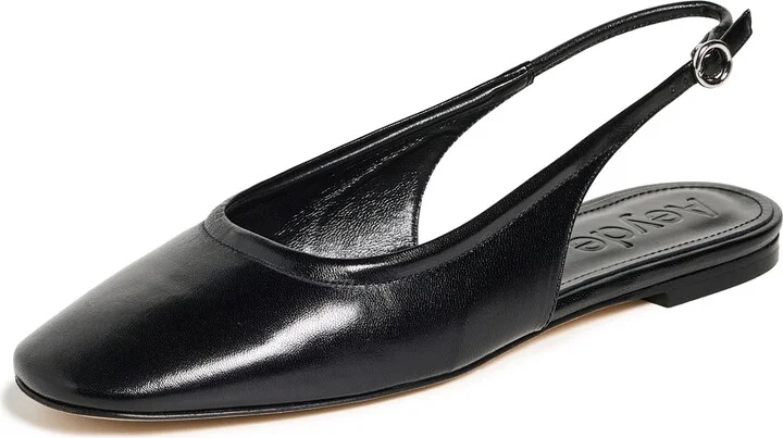 AEYDE Dani Black Flats