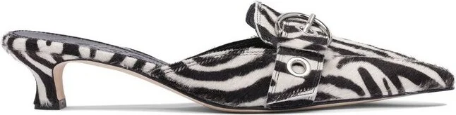 Aeyde Danielle Eyelet Detailed Mules