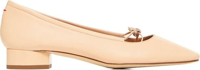 Aeyde Darya Bow Detailed Pumps