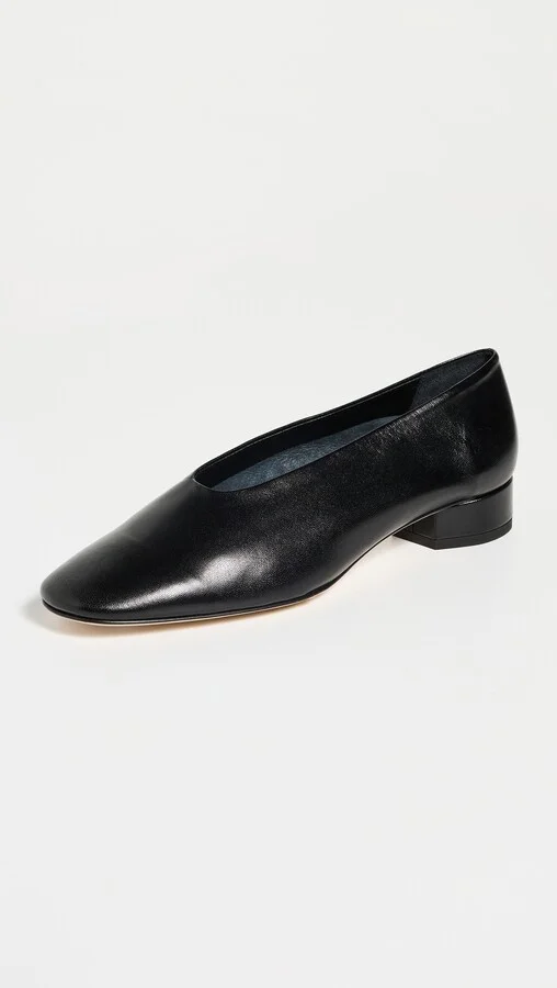 AEYDE Delia Nappa Leather Heels - Image 2