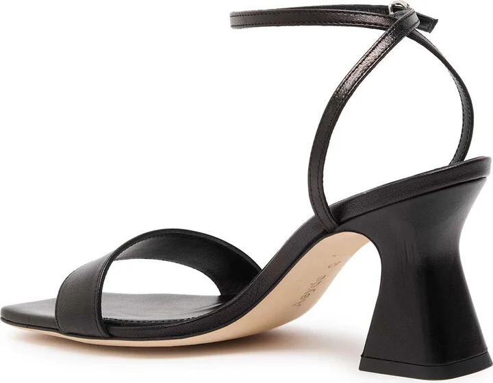 Aeyde Fenna 70 Metallic-leather Sandals - Image 2