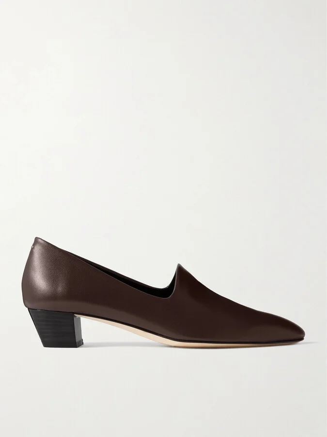 Aeyde - Gabby Leather Pumps - Brown