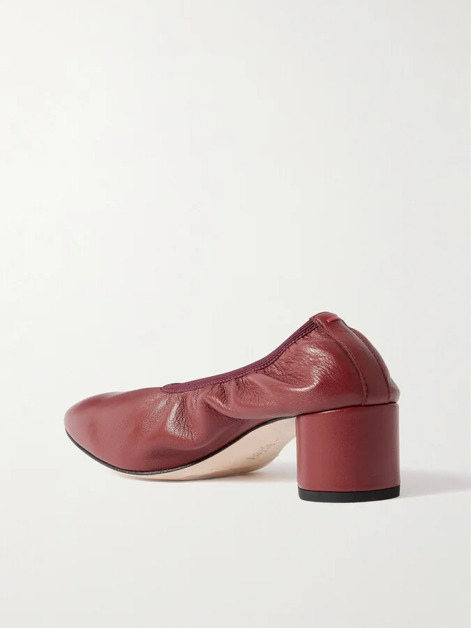 Aeyde - Gemma Leather Pumps - Red - Image 3
