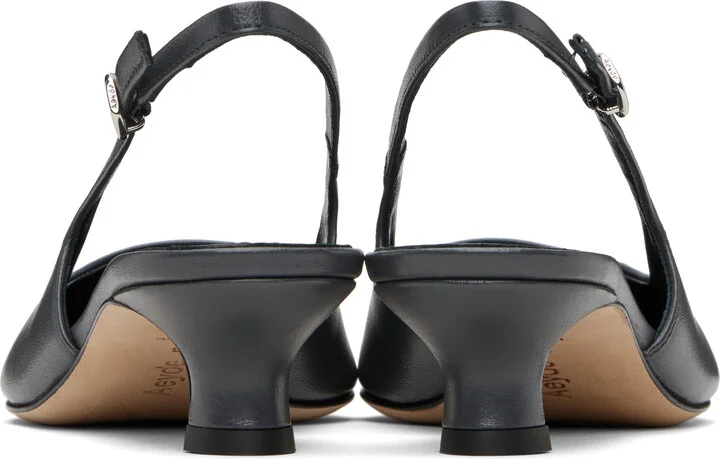 Aeyde Gray Catrina Heels - Image 2