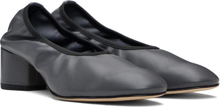 Aeyde Gray Gemma Heels - Image 4