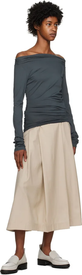 Aeyde Gray Ruth Loafers - Image 5