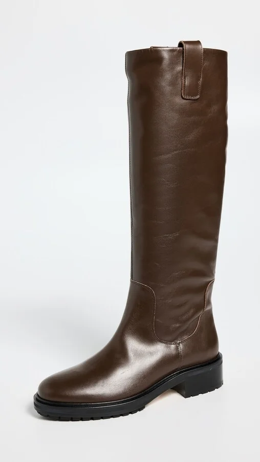 AEYDE Henry Calf Leather Moka Boots - Image 2