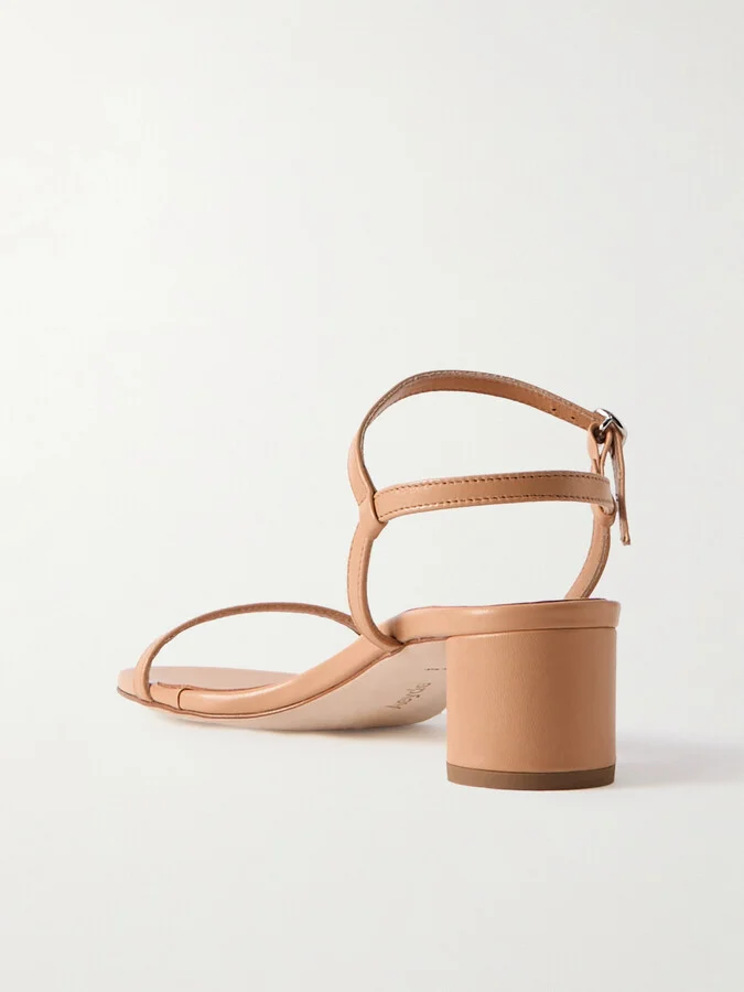Aeyde - Immi Leather Sandals - Neutrals - Image 3