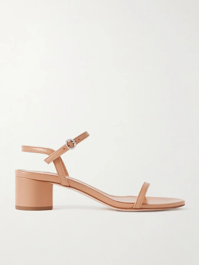 Aeyde - Immi Leather Sandals - Neutrals