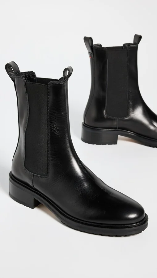 AEYDE Jack Calf Leather Black Boots - Image 3