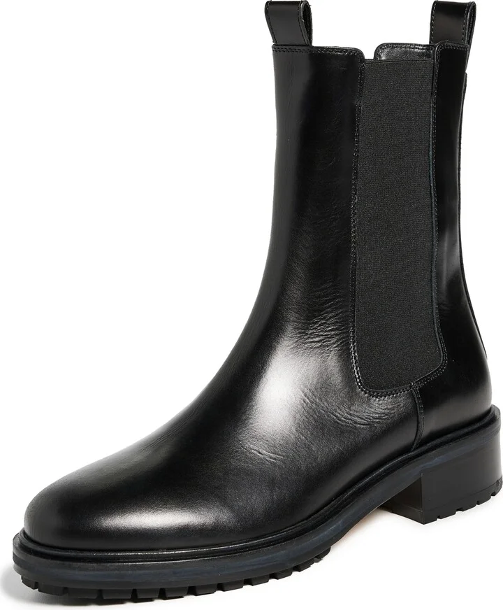 AEYDE Jack Calf Leather Black Boots