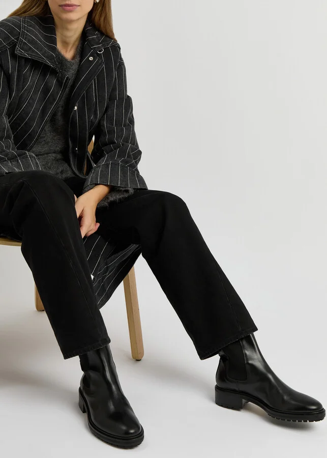 Aeyde Jack Leather Chelsea Boots - Image 5