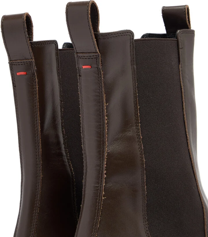 Aeyde Jack Leather Chelsea Boots - Image 7