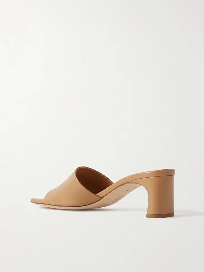 Aeyde - Jeanie Leather Mules - Brown - Image 3
