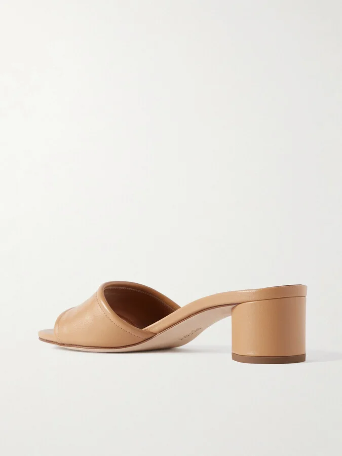 Aeyde - Jovia Leather Mules - Neutrals - Image 3