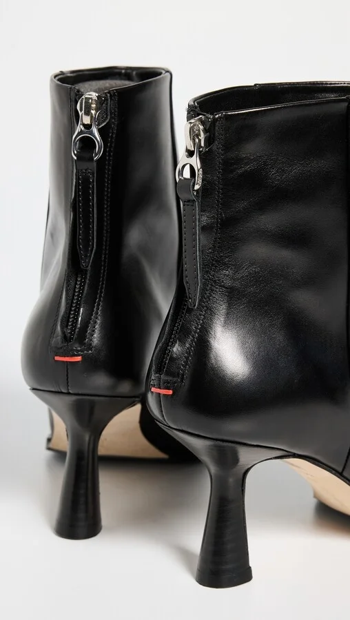 AEYDE Kala Calf Leather Black Booties - Image 5