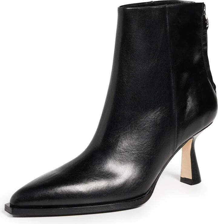 AEYDE Kala Calf Leather Black Booties