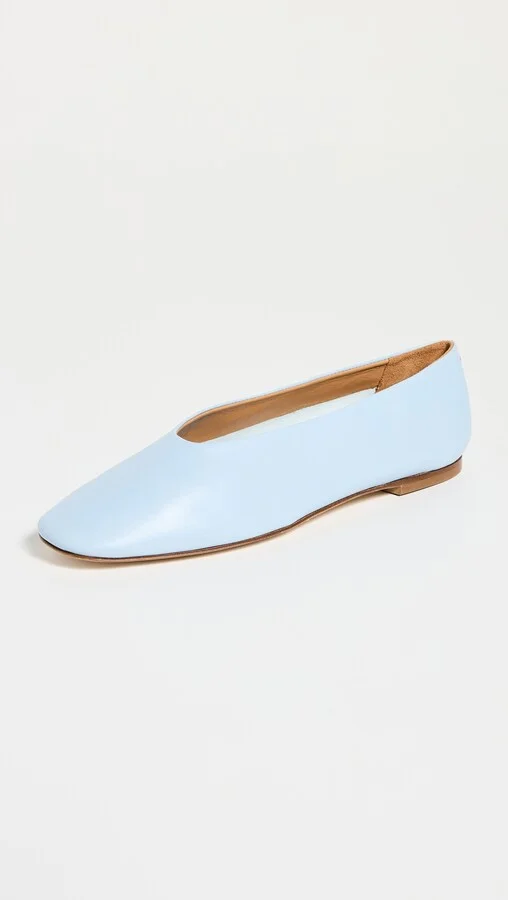 AEYDE Kirsten Powder Blue Flats - Image 2