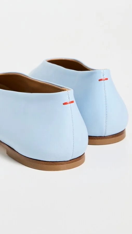 AEYDE Kirsten Powder Blue Flats - Image 3